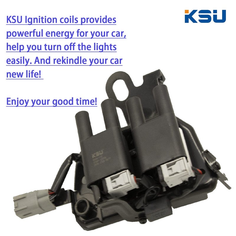 KSU Coil pack compatible with Kia Spectra & Spectra5 2.0L L4 2004 2005 2006 2007 2008 2009 - Image 3
